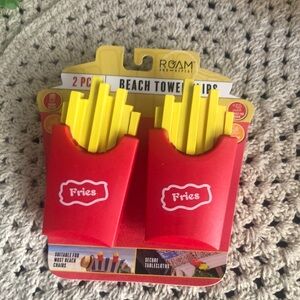 FRENCH FRIES Beach Chair Clips